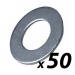 Click to see a larger image of Pack of 50 Tuff Cab M8 Washer Zinc Plated